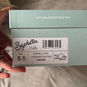 Seychelles Lavender Leather Mules